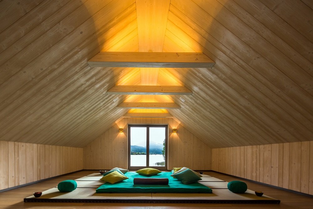 Interier se smrkovým dřevem