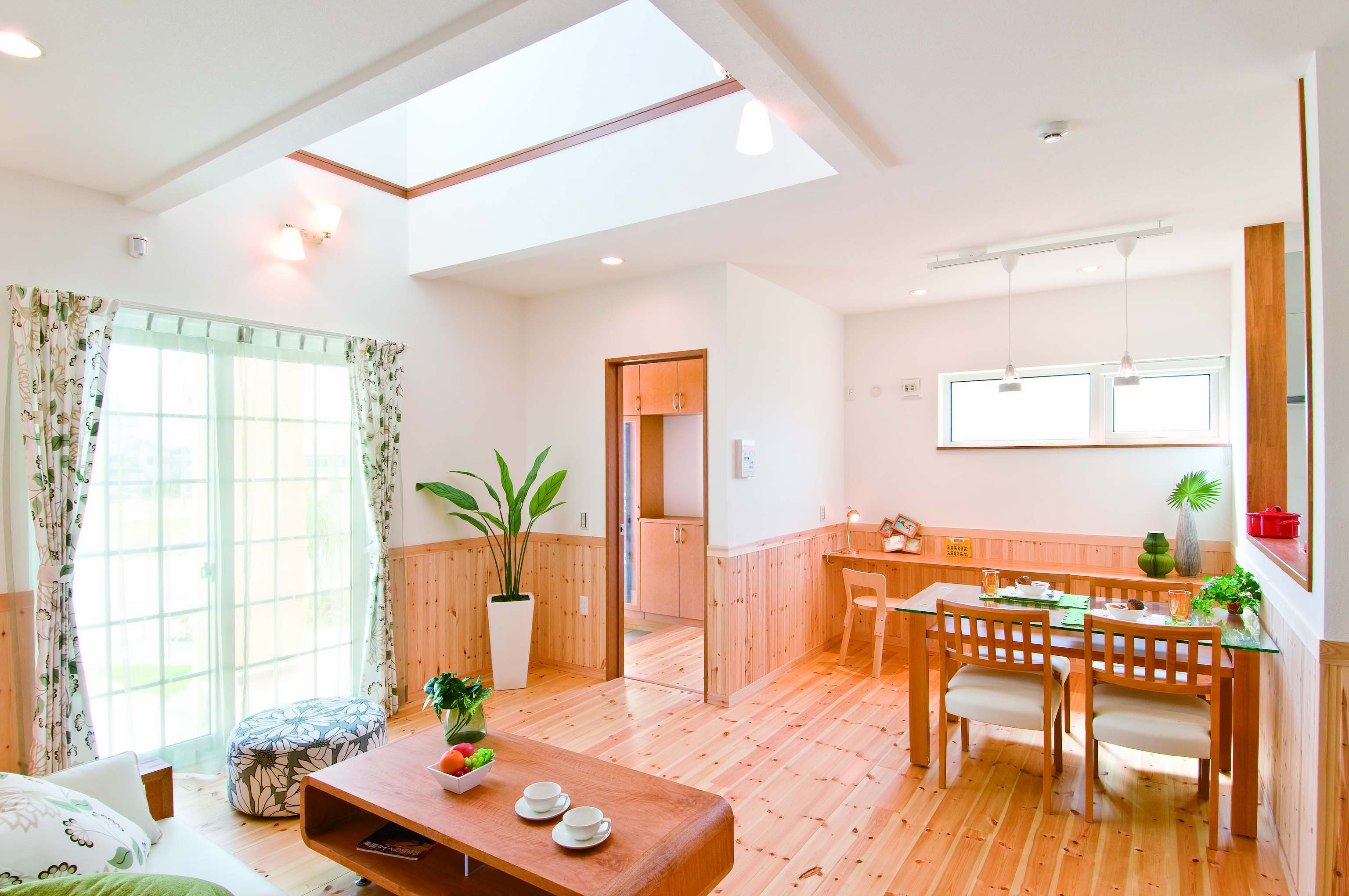 Dřevěná masivní podlaha